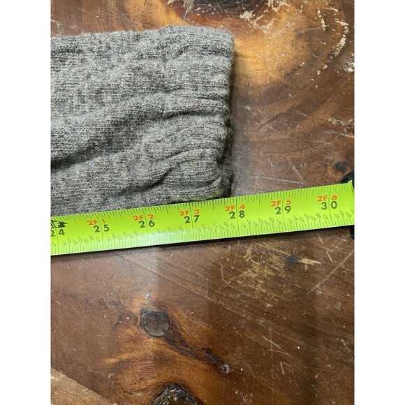 Free People Dusty Brown Wool Blend Cardigan Boho Cozy Small Fairy Grunge - Picture 10 of 14